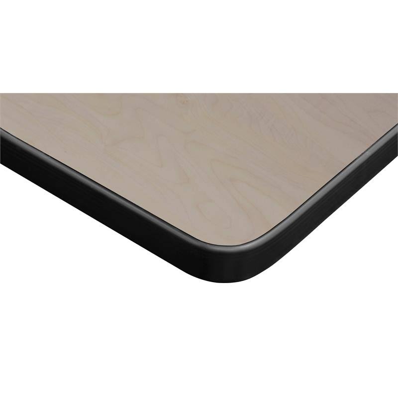 Regency 42x22 x 24x22 Kee Training Table- Maple/ Chrome