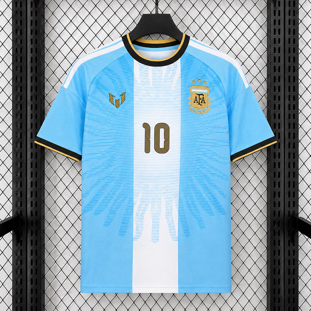 Argentina MESSI #10 Tribute Jersey S-4XL Fan Version
