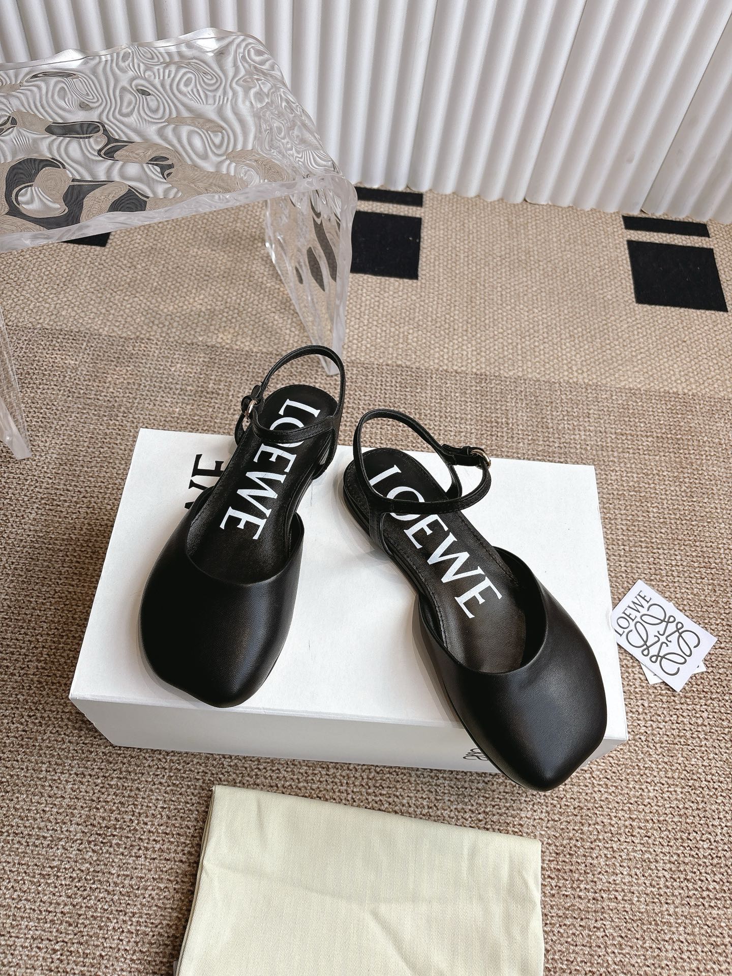 Loewe Mary Jane Flats - cnluxepick