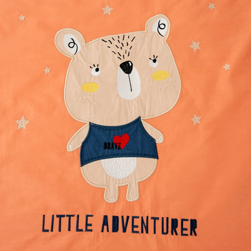Little Bear Baby Cotton Applique Embroidery Kit