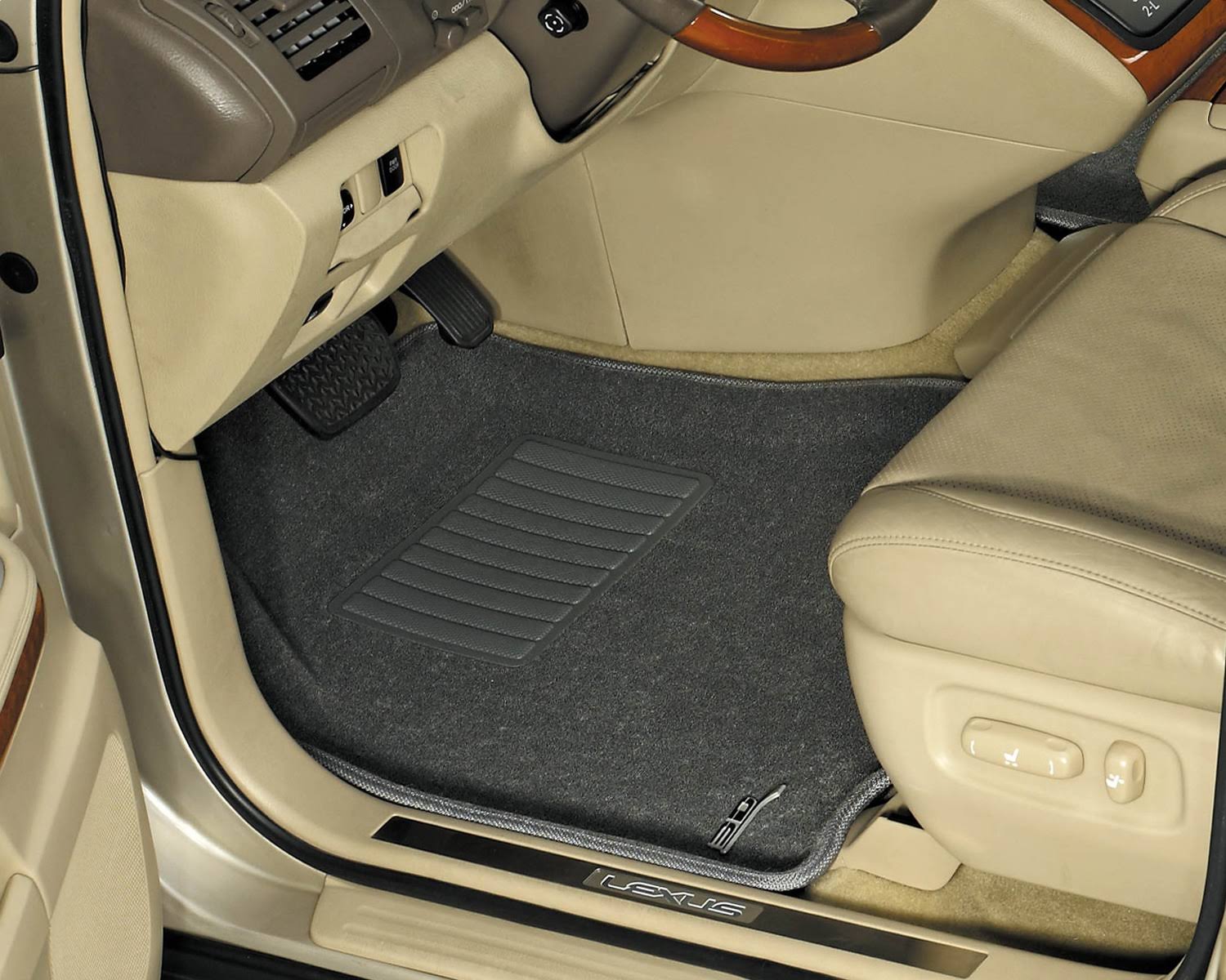 3D MAXpider L1LX04212201 - Classic Front Row Gray Floor Mat