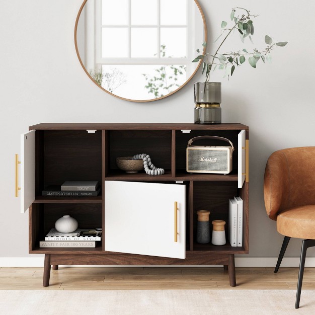 Ellipse Wood Cubby Storage Unit Nathan James