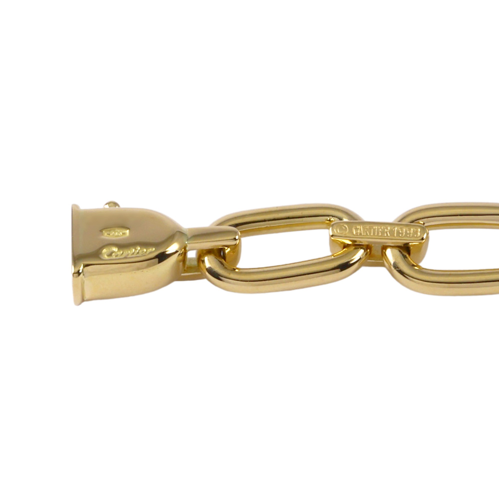 Cartier Spartacus K18YG Yellow Gold Bracelet