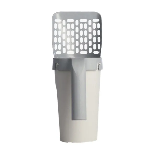 Cat Litter Integrated One-Piece Shovel