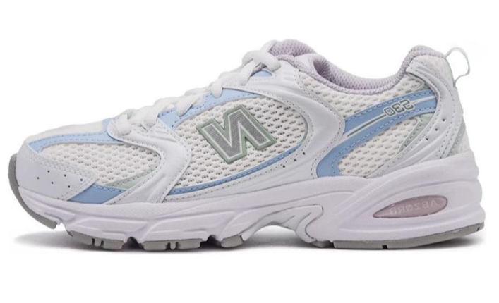New Balance 530 White Light Chrome Blue MR530PC Casual Running Shoes