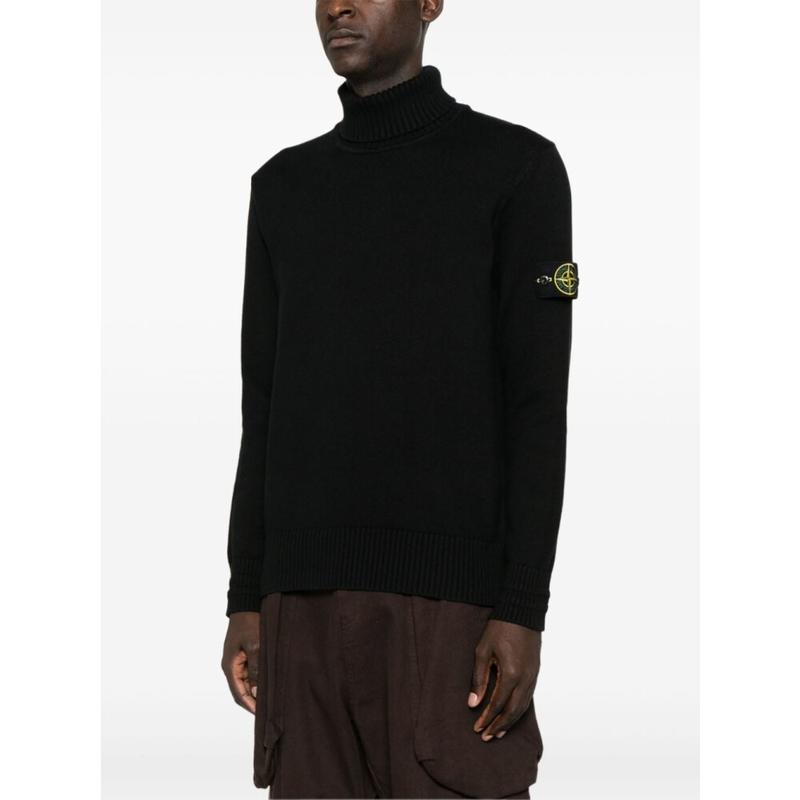 Stone Island Men's black sports shirt - cnluxepick