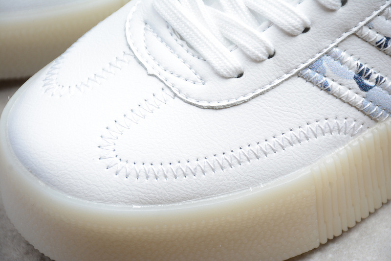 Adidas Sambarose Shoes Cloud White/Gold Metallic/Core Black FW5345