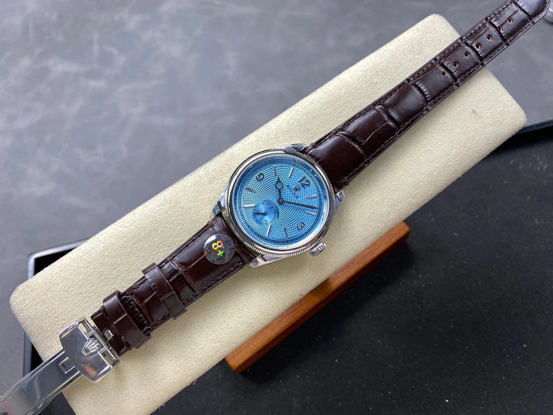 Rolex Perpetual 39mm Brown Blue Dail