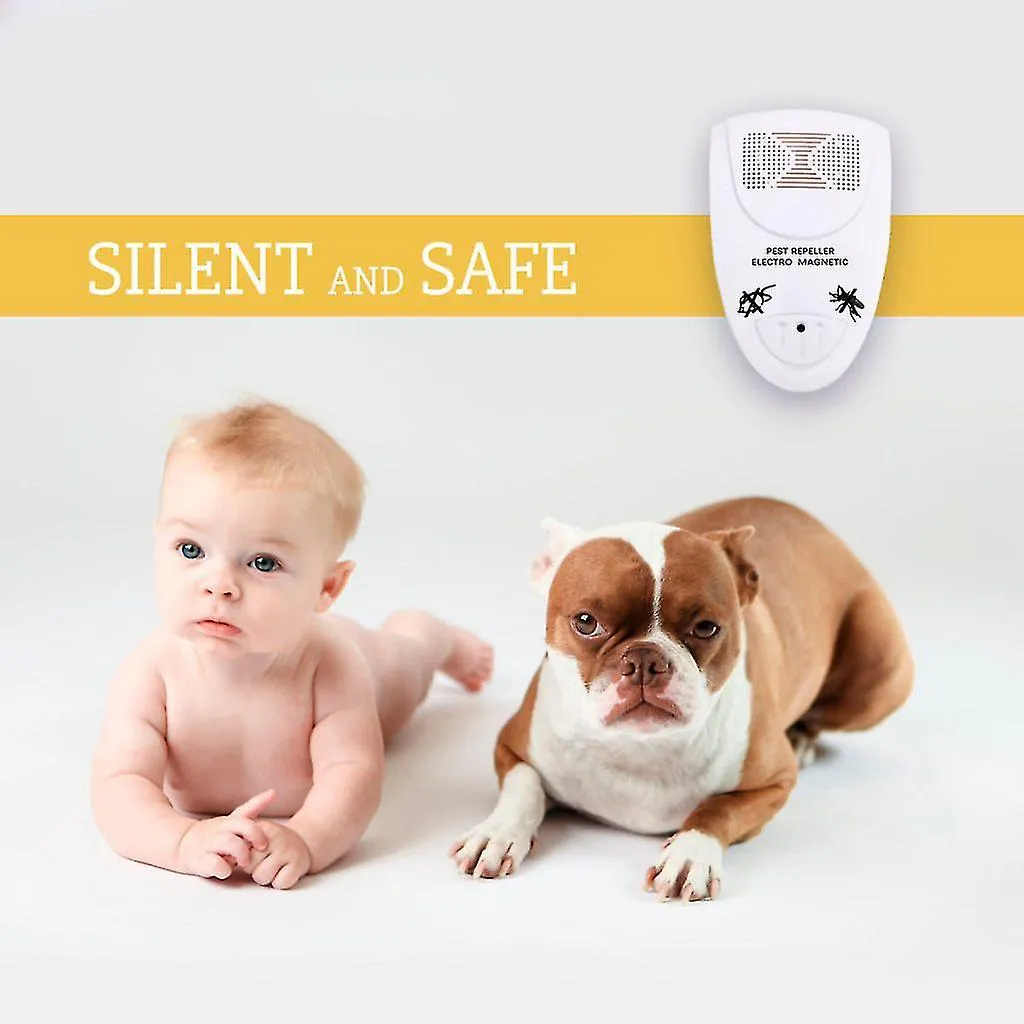 Ultrasonic Bat Repellent - Get Rid Of Bats In 72 Hours2pcs-white-eu