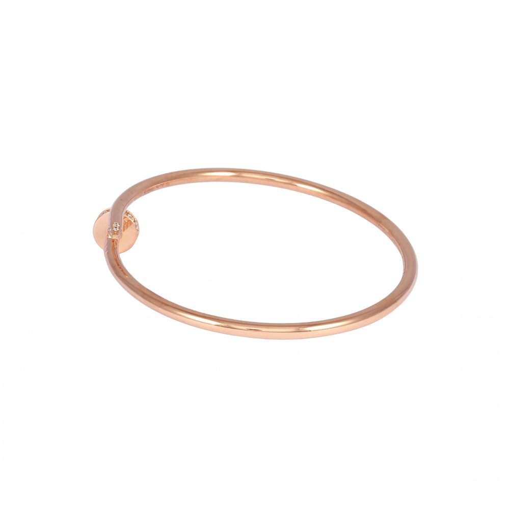 Cartier Juste un Clou Sm Bracelet 18K Rose Gold Diamond B6065800