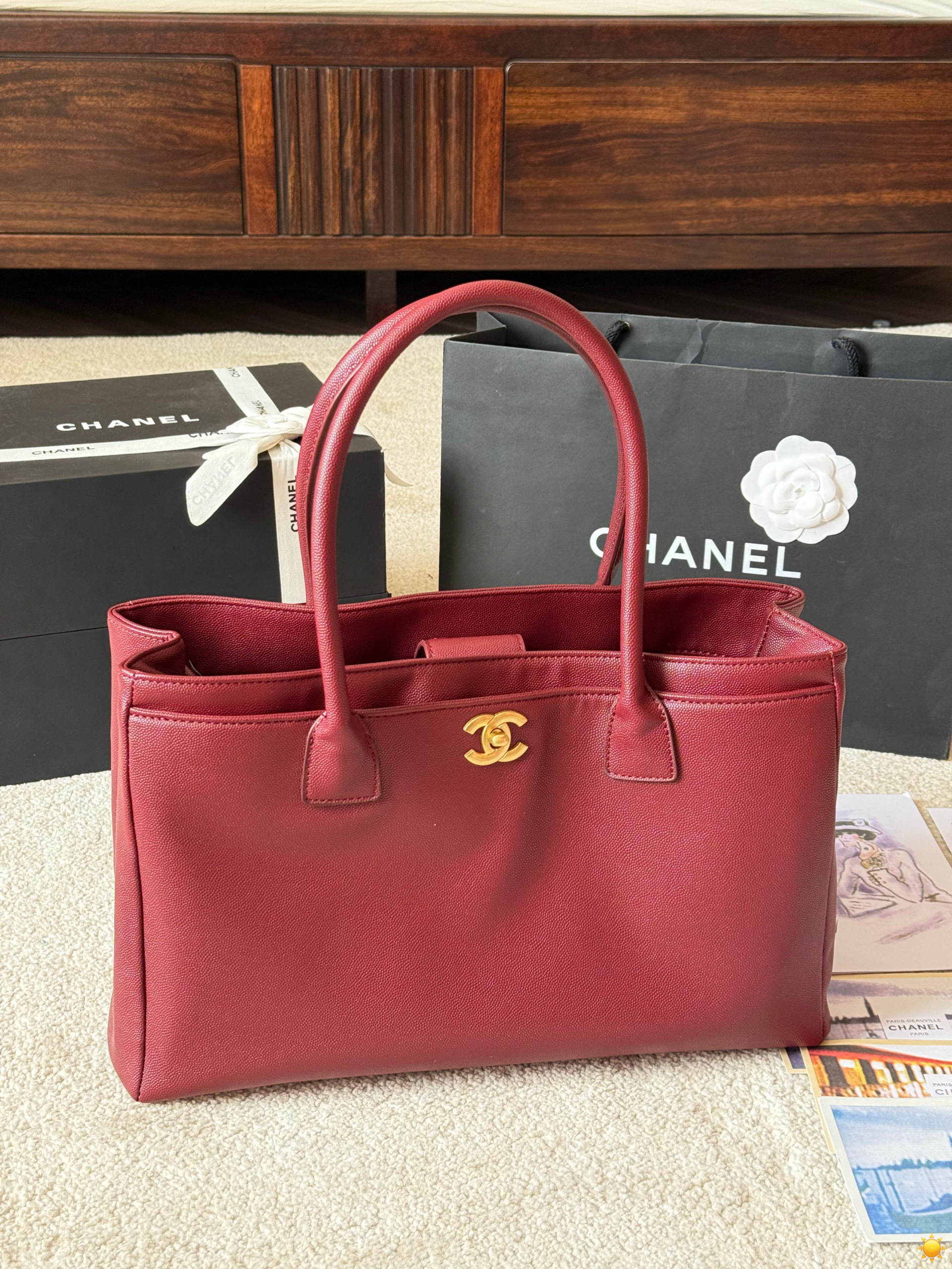 Chanel Cerf Tote Bag - cnluxepick