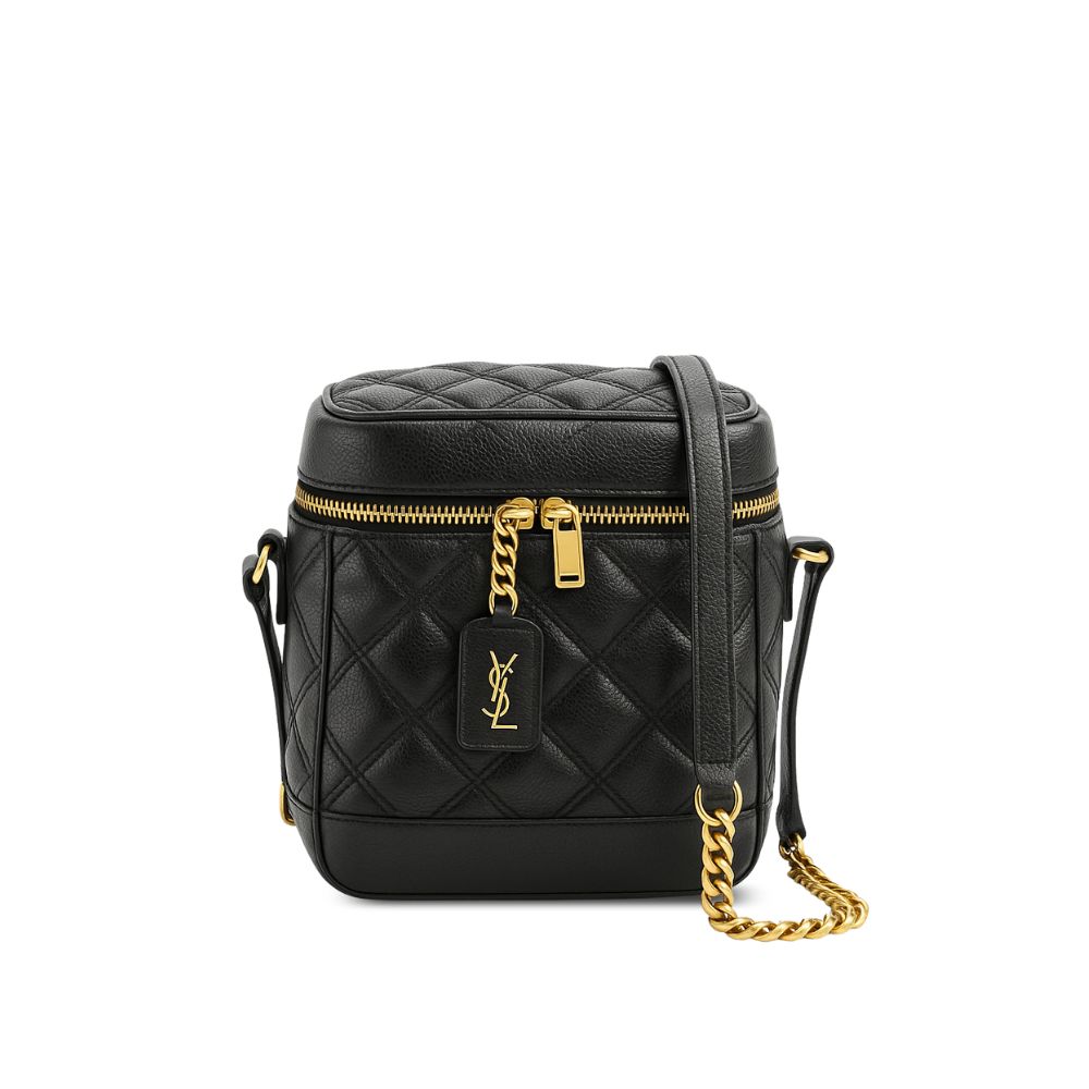 Saint Laurent 80’S Vanity 14Cm Black
