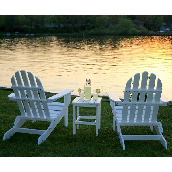 Nelson Recycled Plastic Folding Adirondack Chair by Havenside Home