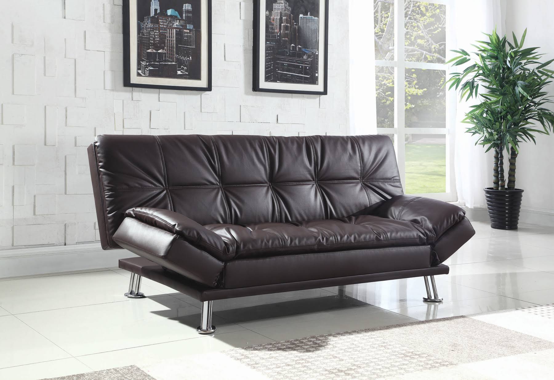 Coaster Dilleston Sofa Bed - Brown 300321