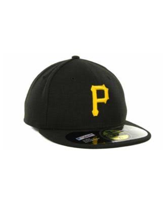 New Era Pittsburgh Pirates Authentic Collection Game 59FIFTY Fitted Hat (Black) 7 1/8