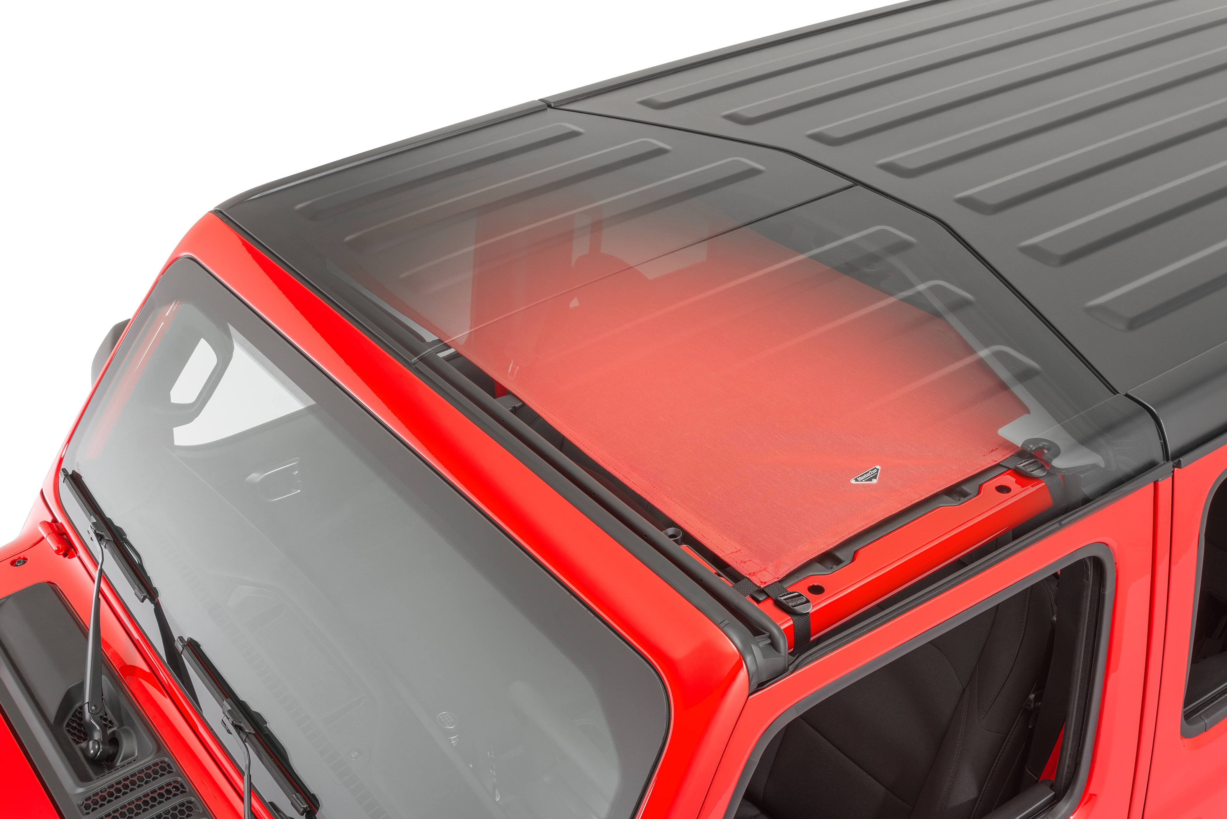 18-21 Jeep Wrangler JL MasterTop ShadeMaker Freedom Mesh Bimini Top 14202502