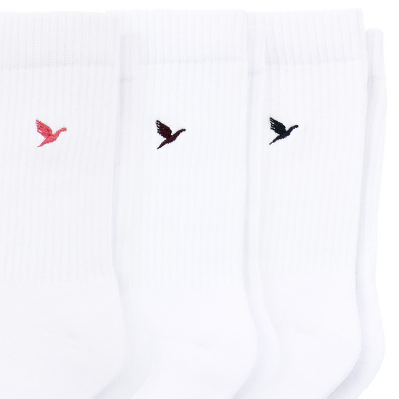 Jonas Nielsen 3 Paar Herren Sportsocken mit Stickerei