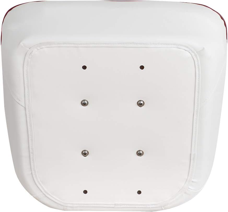 Bucket Pontoon Boat Seat (White/Blue)