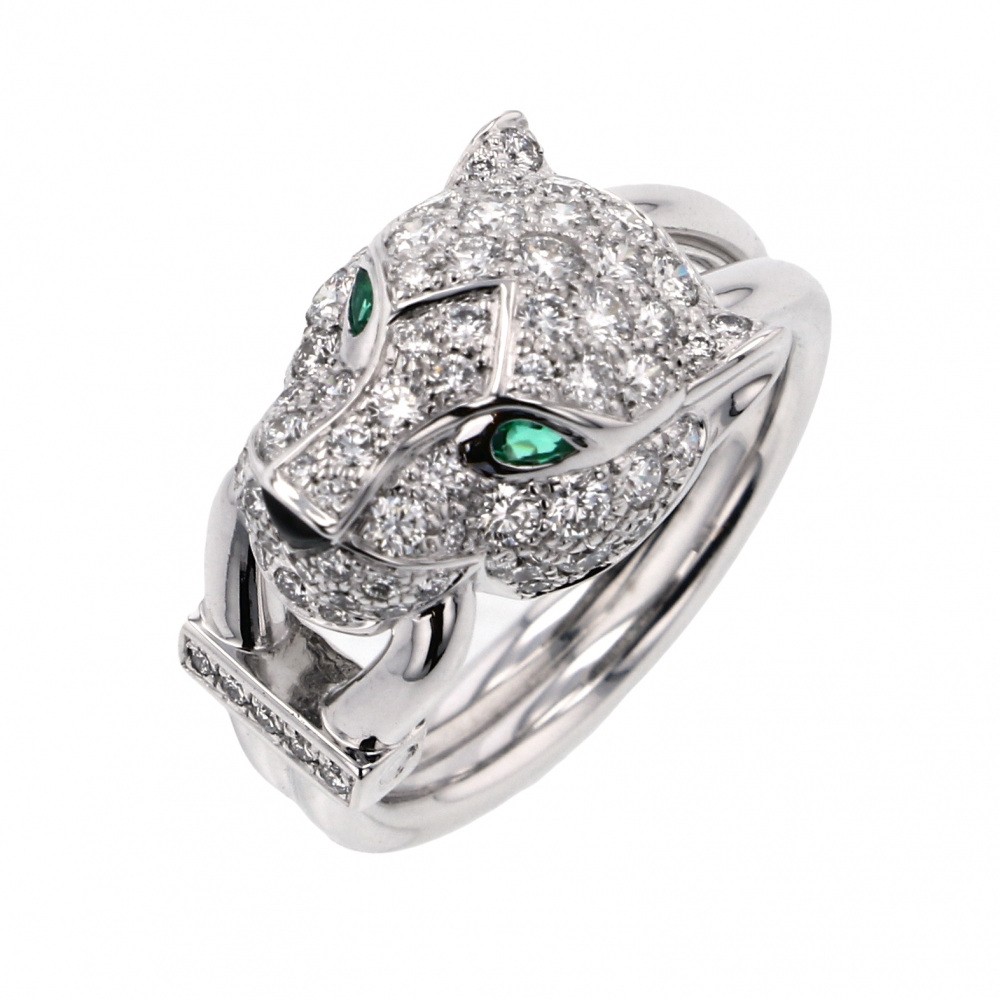 Cartier Panthère Ring 18K White Gold
