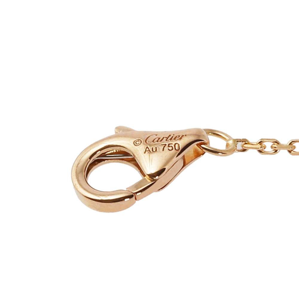 Cartier Trinity Snoe Bracelet Tri-Gold Diamond B6059000