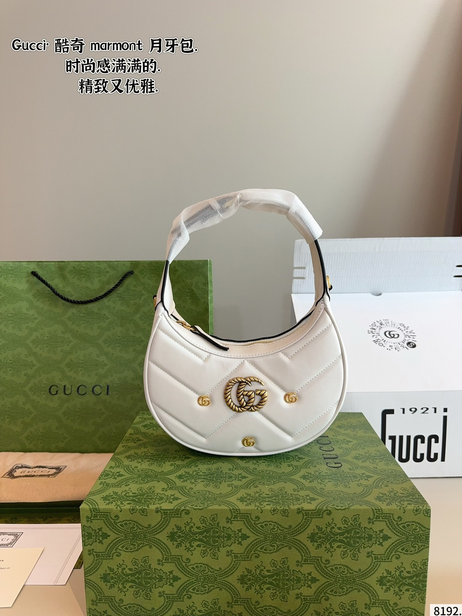 Gucci half-moon armpit bag - cnluxepick
