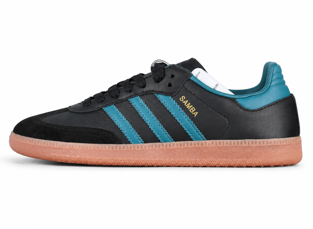 Adidas Samba Og White/Brown/Green IG6022