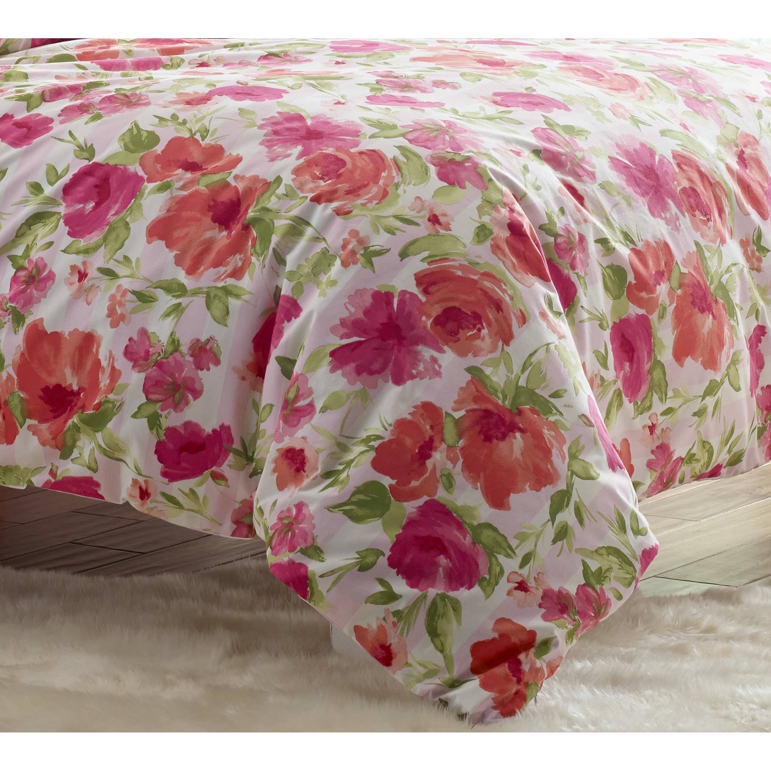 Poppy u0026 Fritz Buffy Duvet Cover Set - Pink - Twin