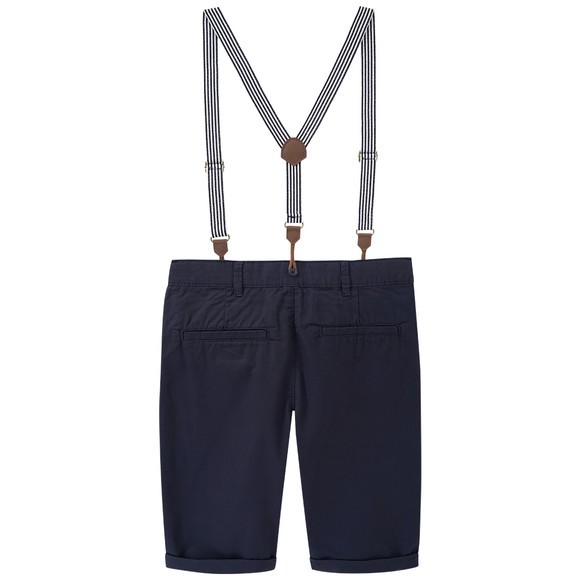 Topolino Jungen Chinoshorts mit Hosenträgern