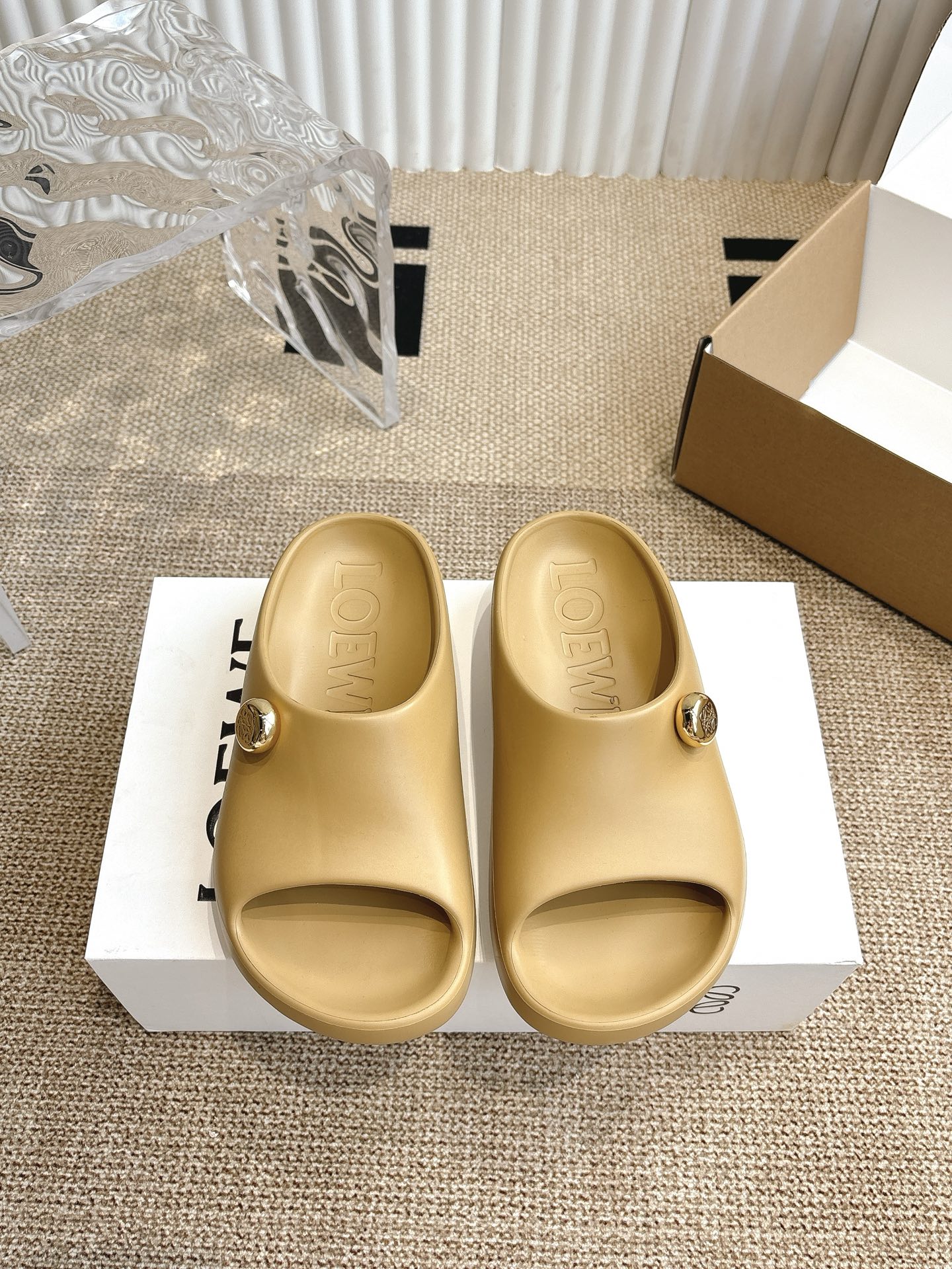 Loewe Pulas Summer Fashion Slippers - cnluxepick