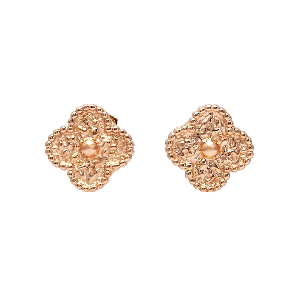 Van Cleef & Arpels Sweet Alhambra Earrings 18K Rose Gold VCARO8DB00