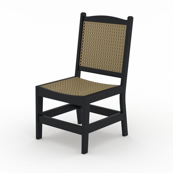 LuXeo Tuscany Woven Rattan Dining 6Piece Set