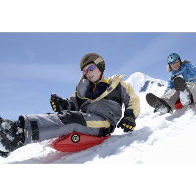 Zipfy Freestyle Mini Luge Snow Sled, Red