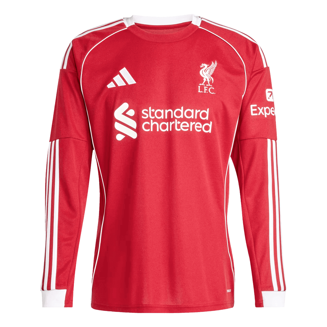 Liverpool Home Long Sleeve Jersey 2025/26