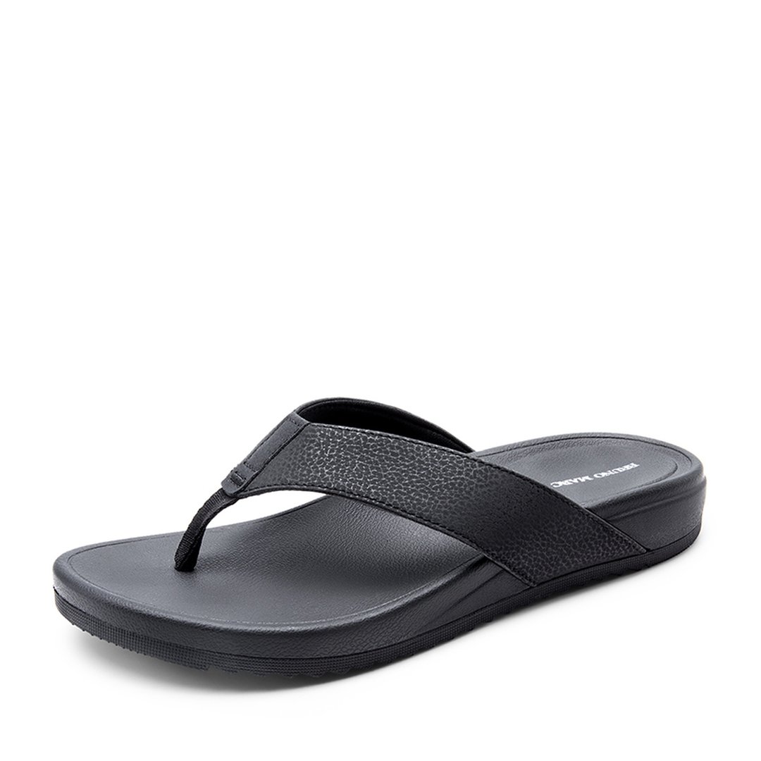 Men's PU Leather Flip Flops