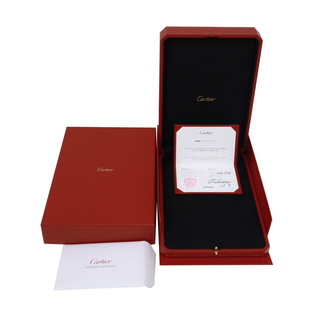 Cartier Agraf Necklace 18K Rose Gold Diamond N7424320