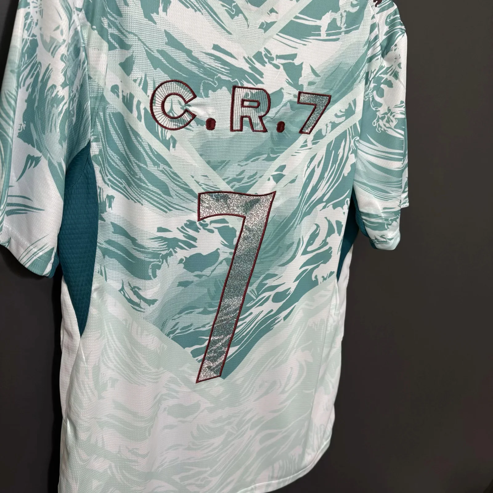 C.R. 7 Portugal 2026 Away Embroidered Jersey S-XXL Fan Version 3