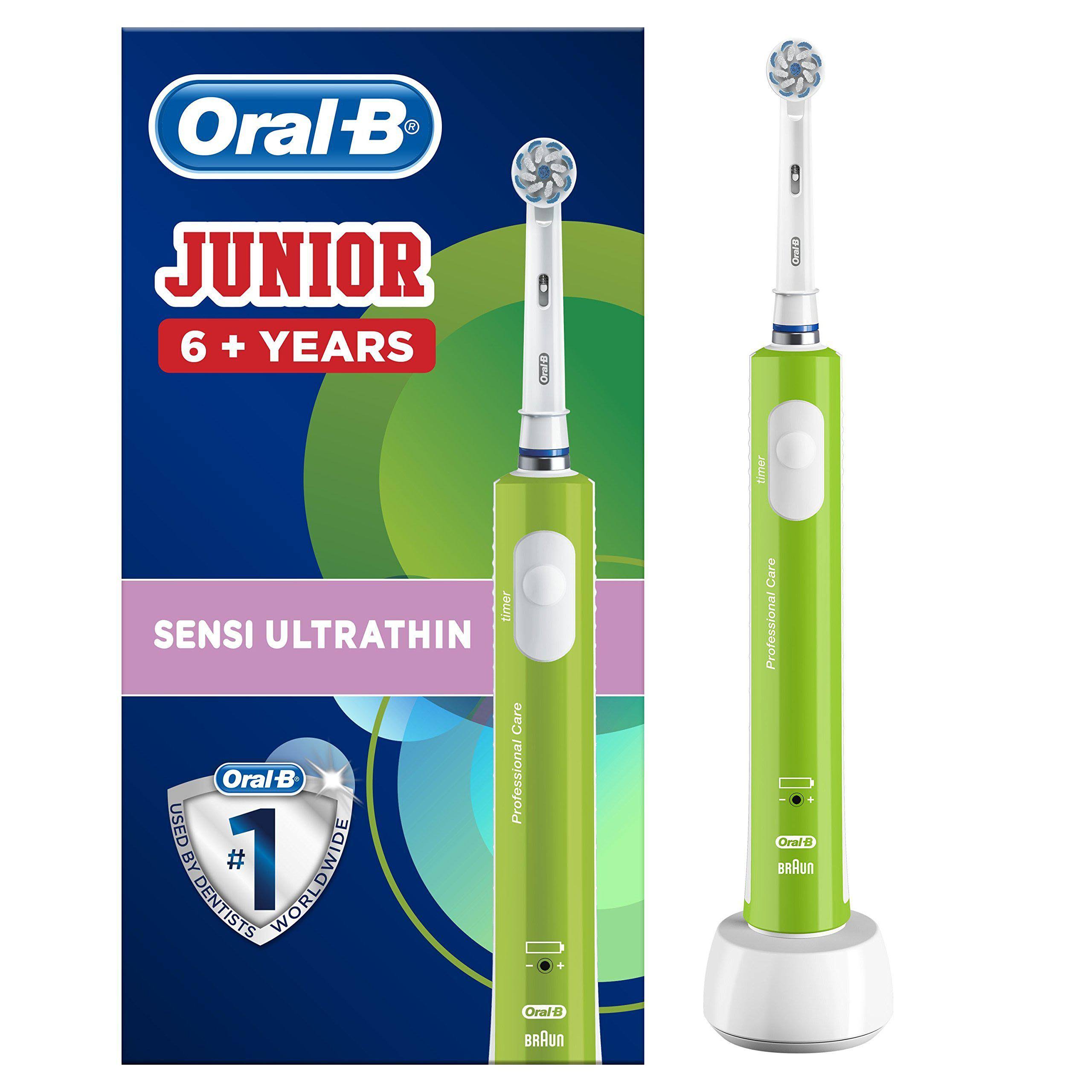 Oral-B Junior 6+ Green Electric Toothbrush
