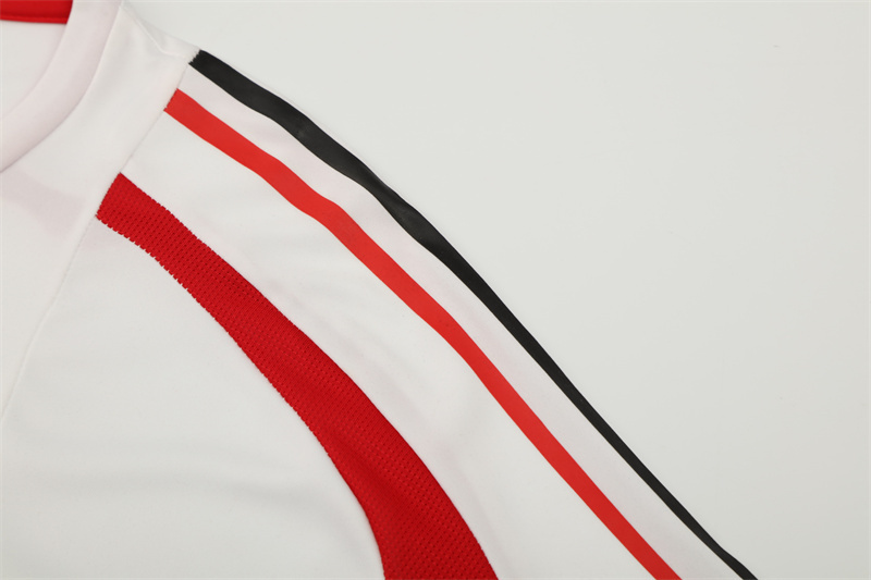 2004/05 AC Milan Retro Short Sleeves Training Jersey - White 4