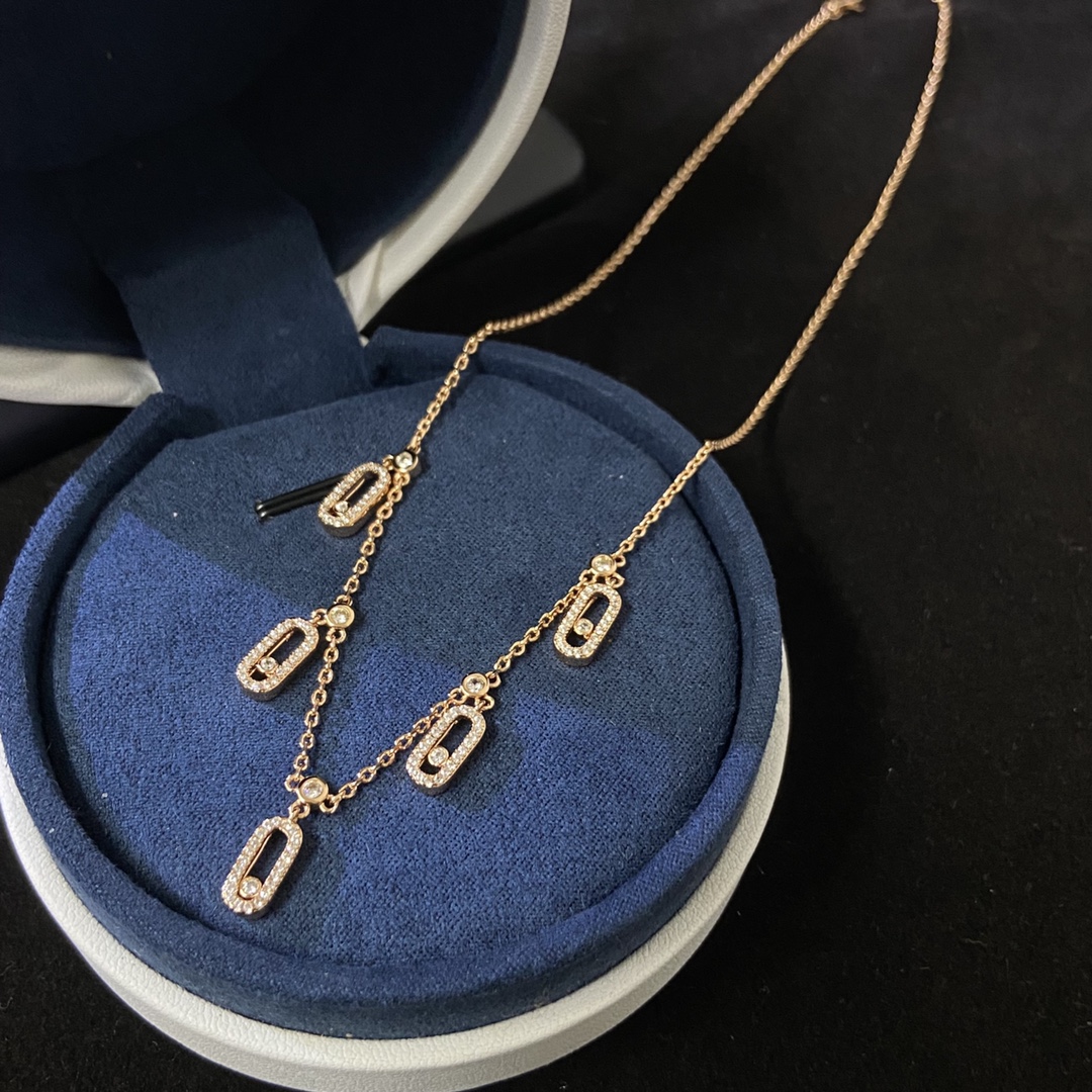 Messika pin necklace - cnluxepick