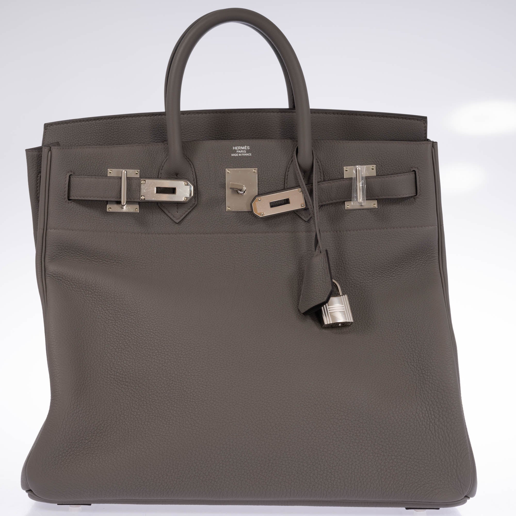 Hermès HAC Birkin 40 Etain Togo Palladium Hardware