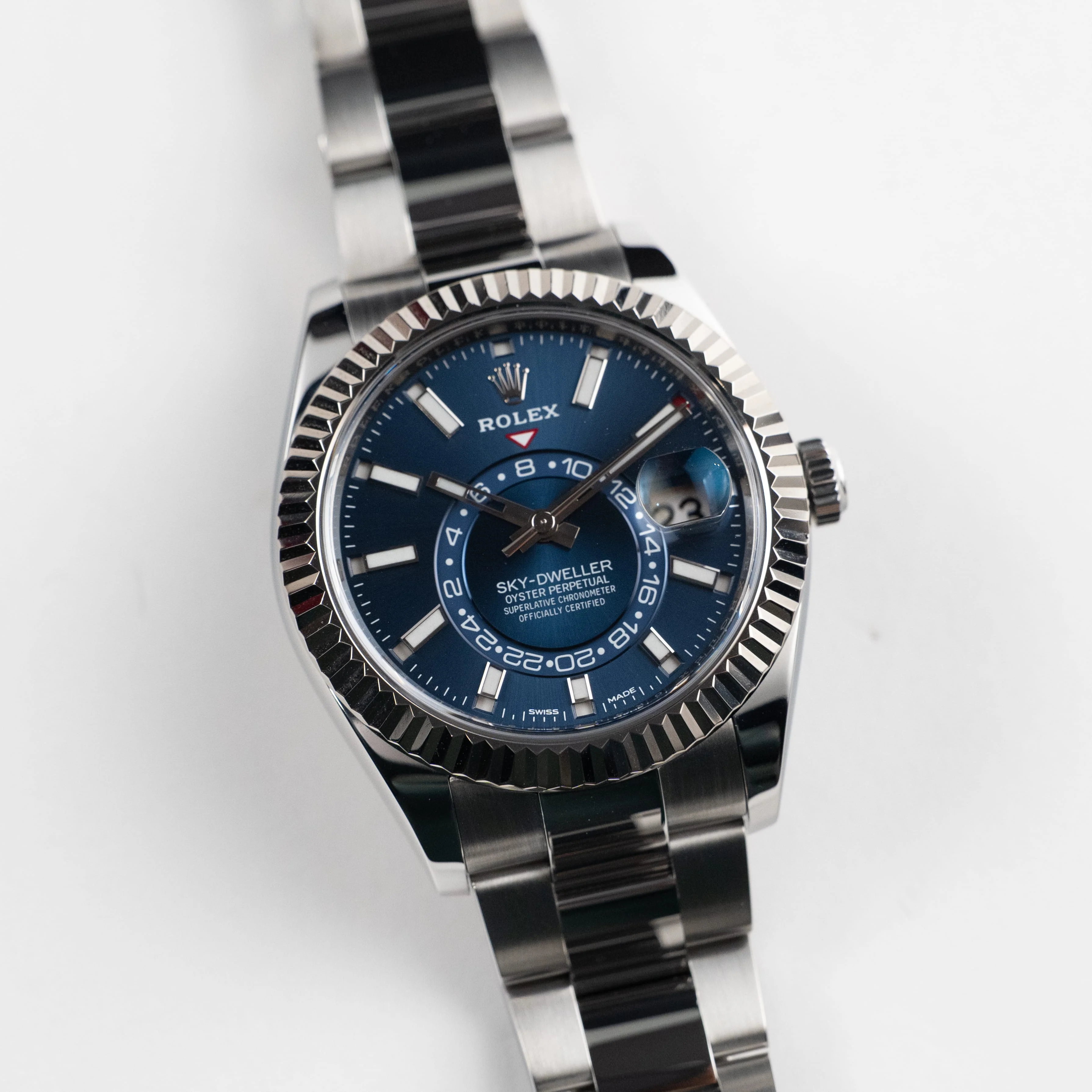 Rolex Sky-Dweller 326934 Stainless Steel Blue Dial Oyster (2020)