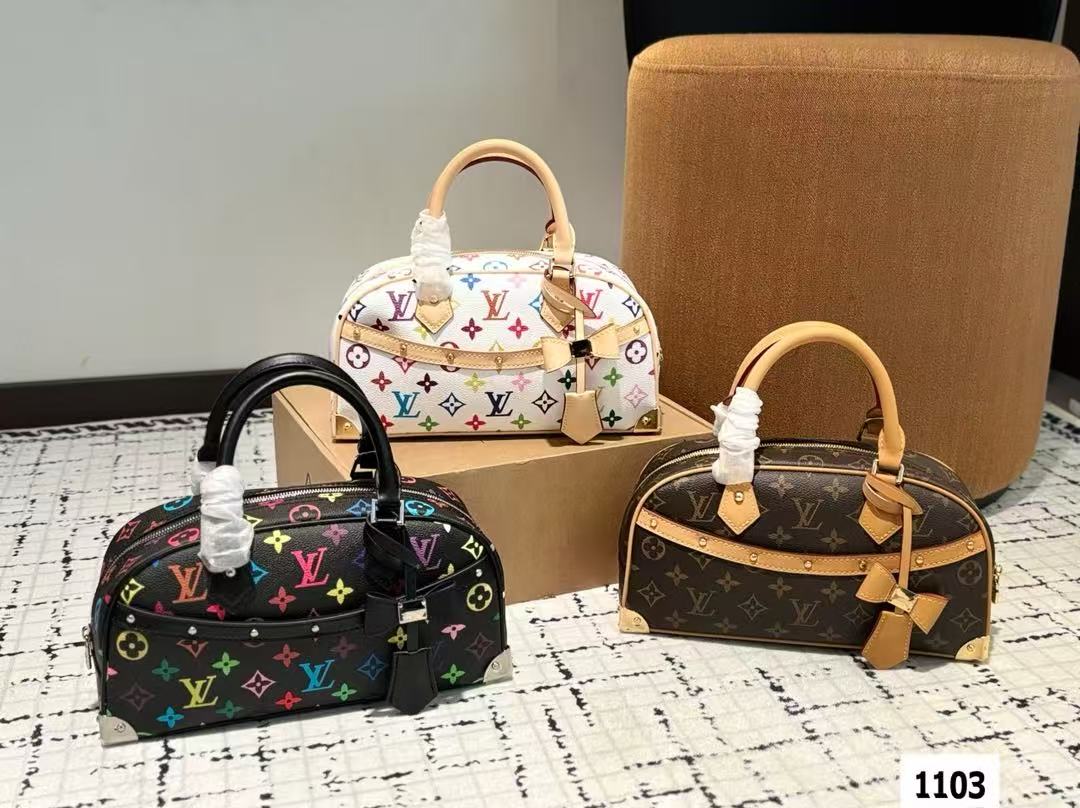 LV multi-colored pillow bag - cnluxepick