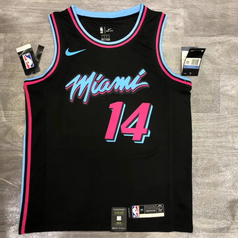 Miami Heat Black Jersey No.14