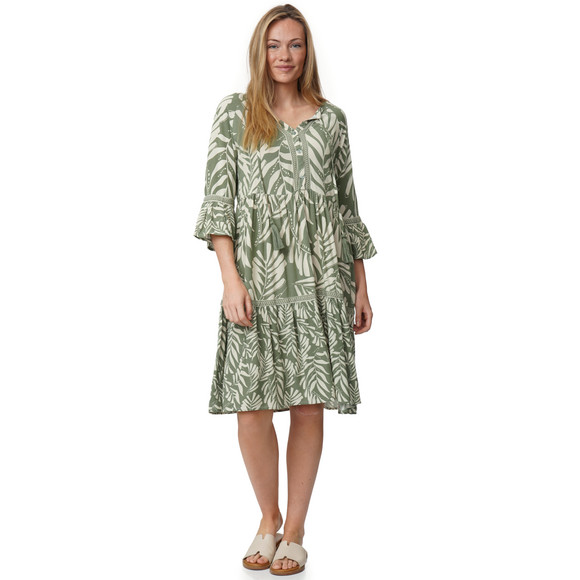 Gina Benotti Damen Tunika-Kleid mit Allover-Muster