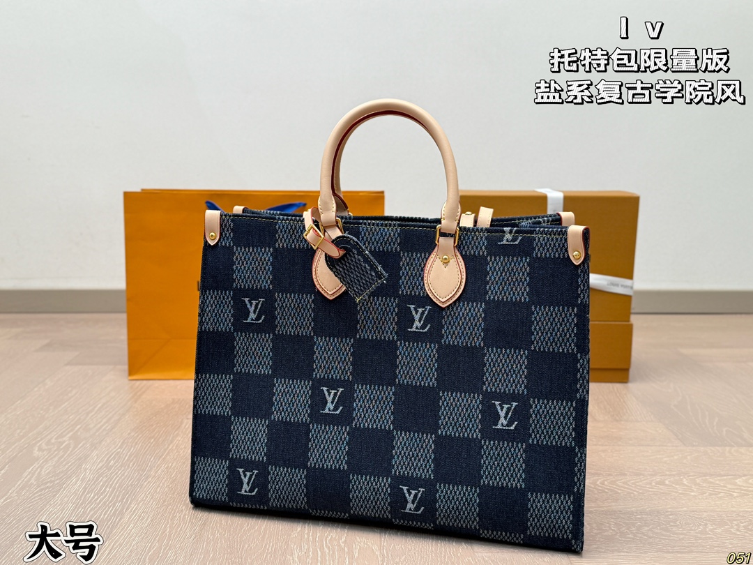 LV tote bag limited edition onthego - cnluxepick