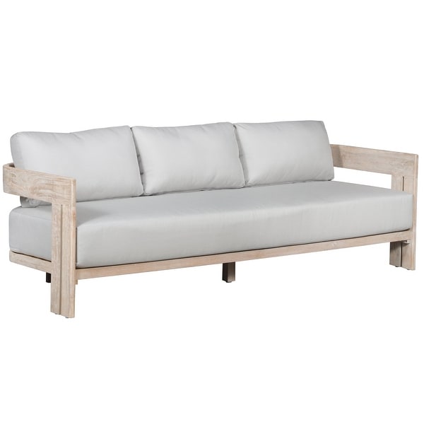 Paradiso Teak Wood Sofa Natural Look
