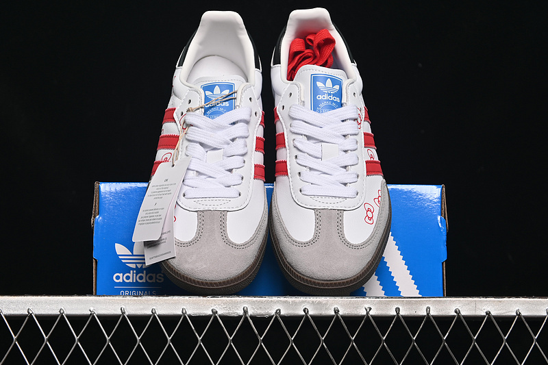 Adidas Samba Og White/Red/Black B75806