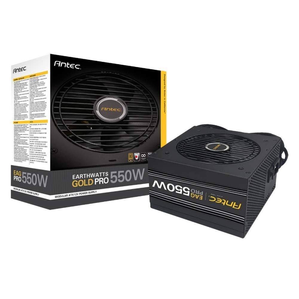 Antec EarthWatts Gold EA550G PRO Power Supply - 80 PLUS Gold - 550W