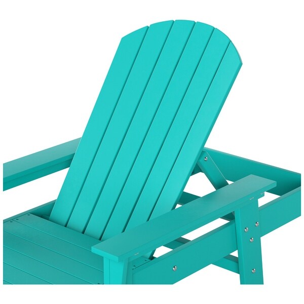 Polytrends Altura Poly EcoFriendly All Weather Reclining Chaise Lounge with Arms