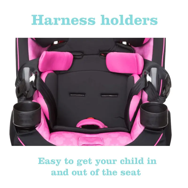 Safety 1st Grow & Go Convertible Car Seat – All-in-One Design with Minnie-Themed Fabric (2025)